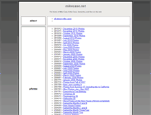Tablet Screenshot of mikecase.net